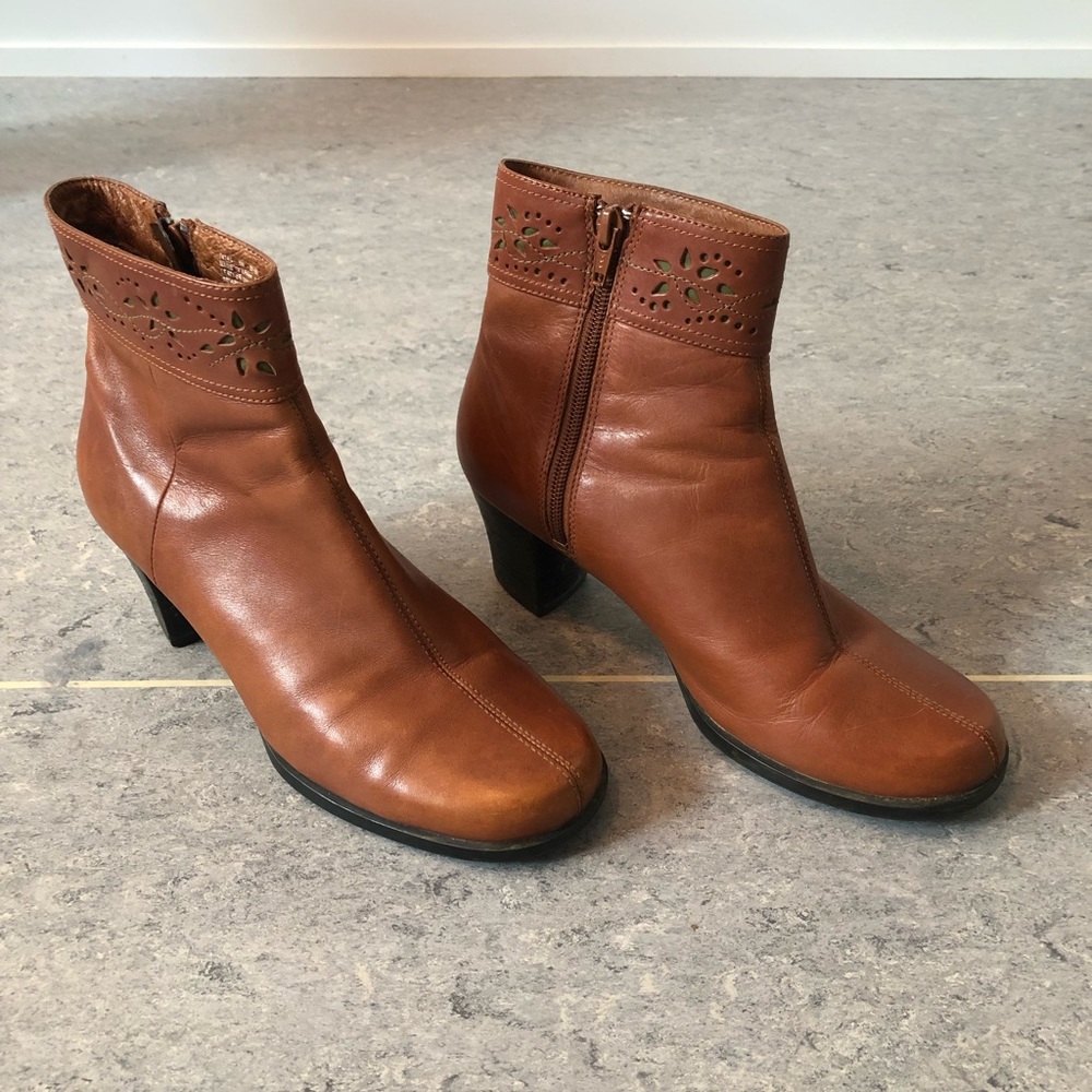 Leather Booties
